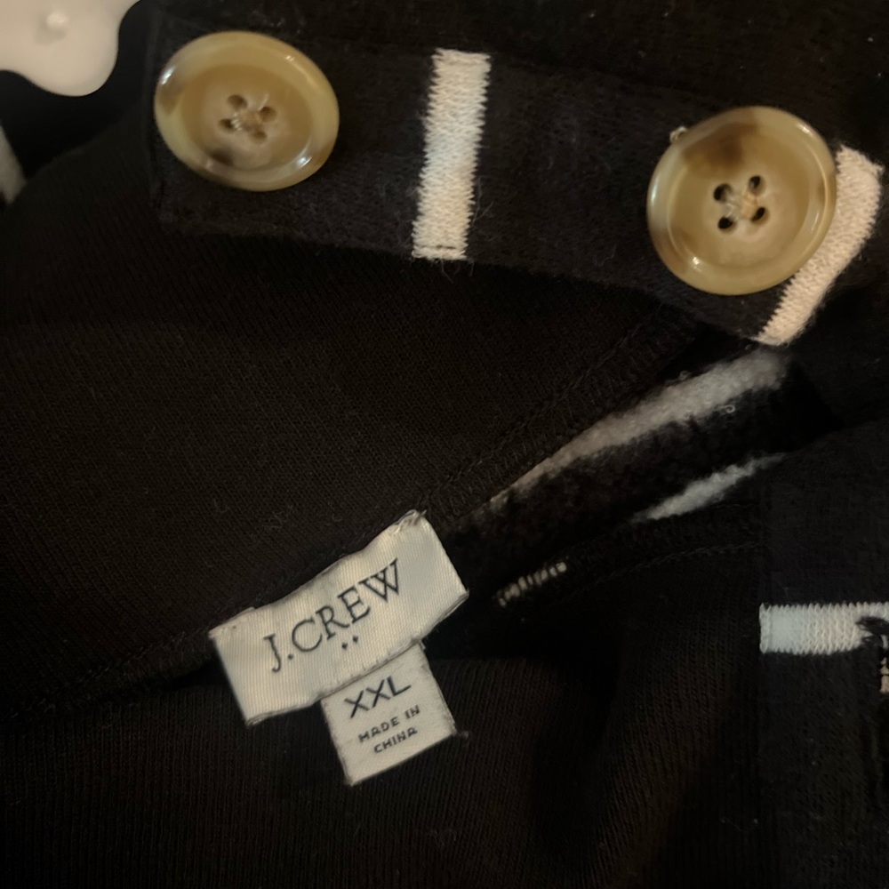 J Crew Wide Button Pullover - image 3